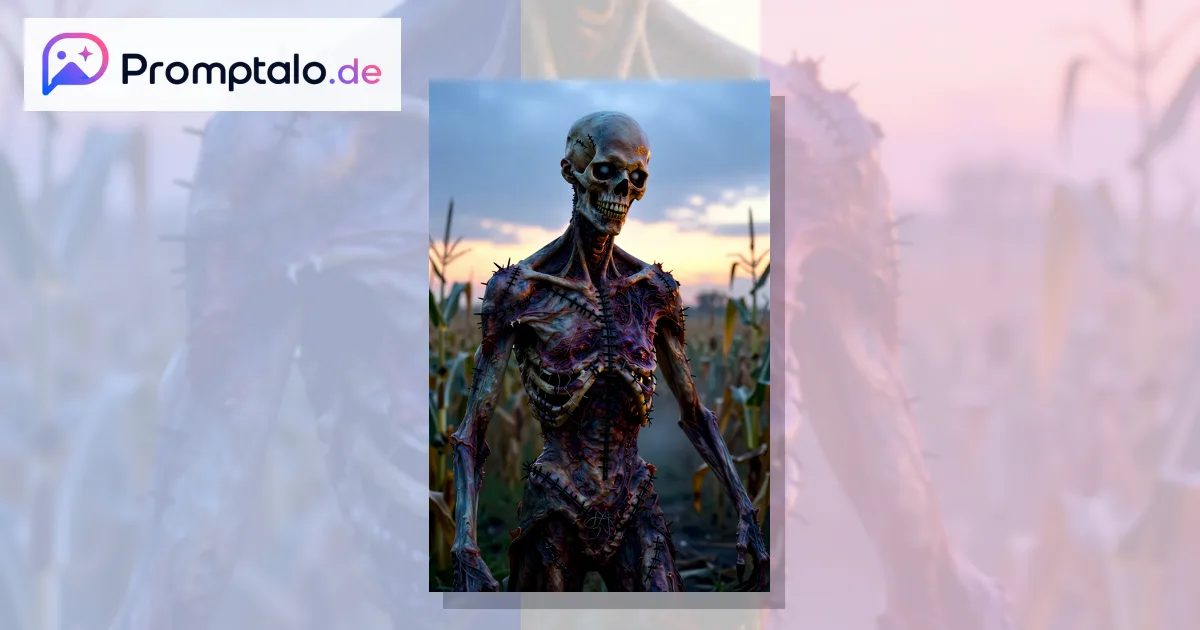 Zombie im Mais - KI-Prompt von @Struppasound | Promptalo.de