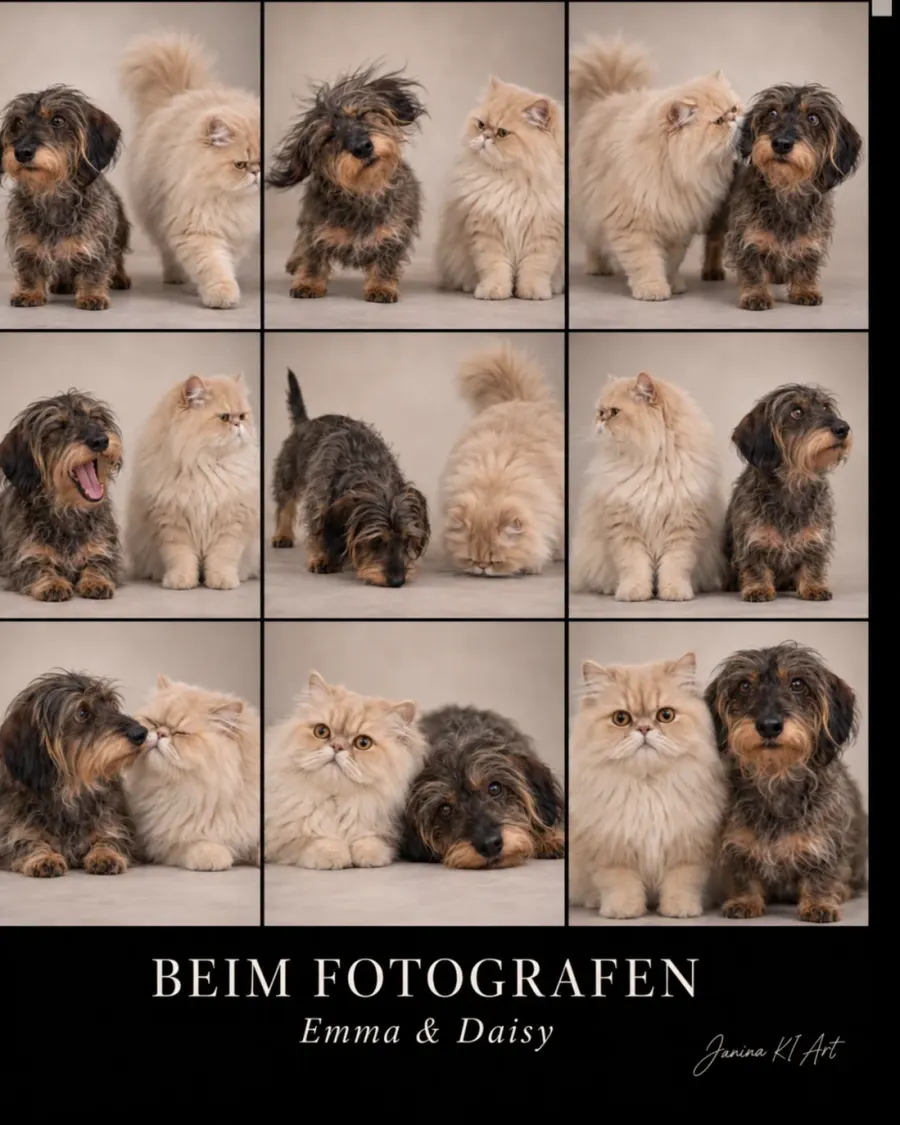 Beim Fotografen... wer kennt es nicht ?