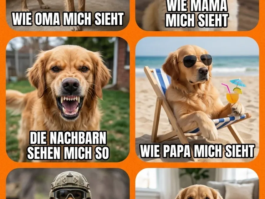 Sicht eines Hundes ;-)