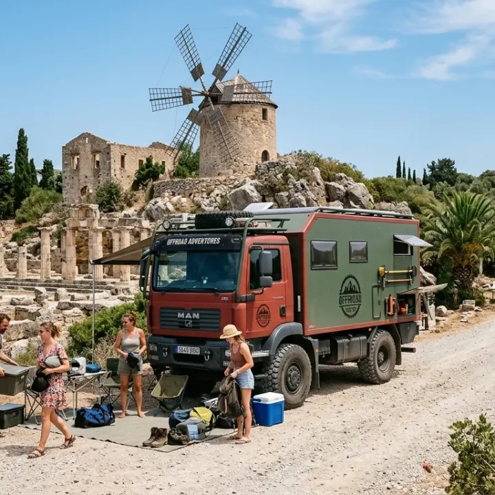 Wohnmobilreise im Mediterranen-Umfeld