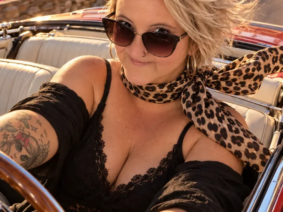 Glamourös Lifestyle Portrait