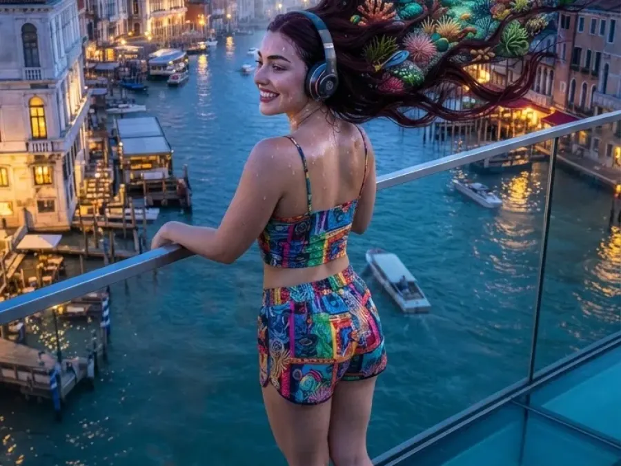 The Glass Bridge and the Coral Mind