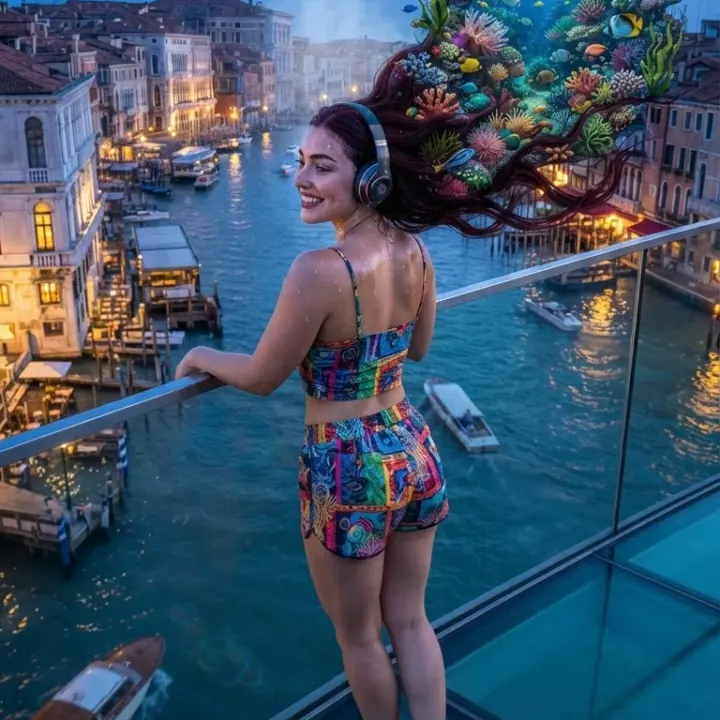 The Glass Bridge and the Coral Mind