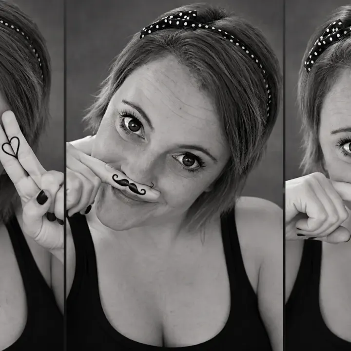 🖤✌️ „PLAYFUL TRIPTYCH“ – Universal Female Reference Prompt