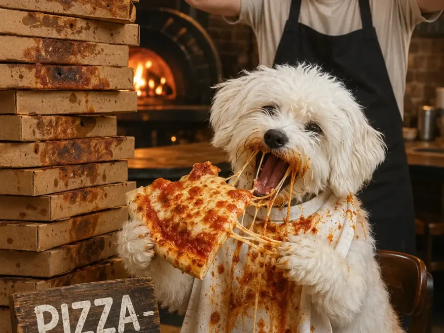 Pizza - All dog can eat