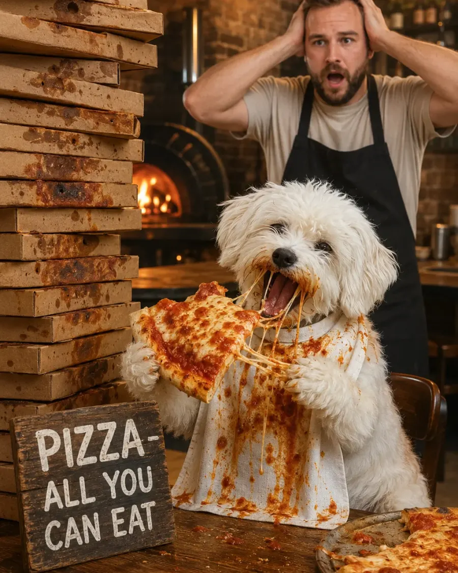 Pizza - All dog can eat