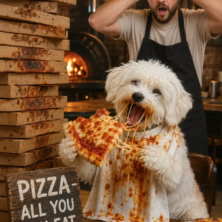 Pizza - All dog can eat