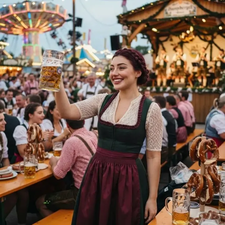 At Oktoberfest