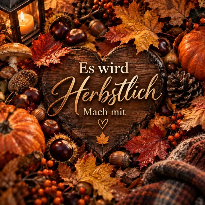 Es wird Herbstlich.. Mach mit und lass dich überraschen 🍂