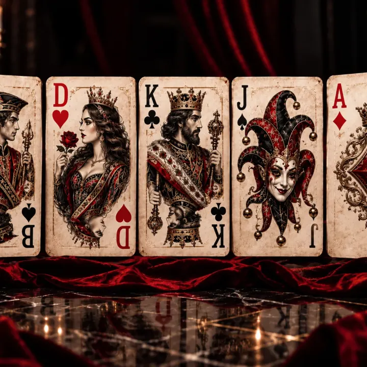 Bube Dame König oder Joker ..