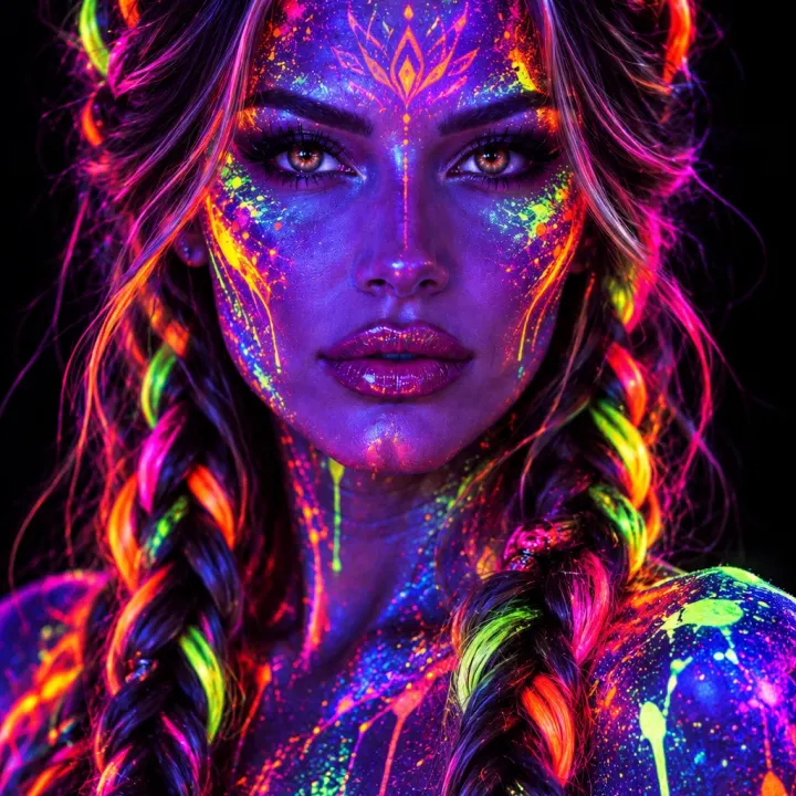 🌈✨ NEON FANTASY ✨🌈 Wenn Farbe zur eigenen Welt wird. 💜💙💚