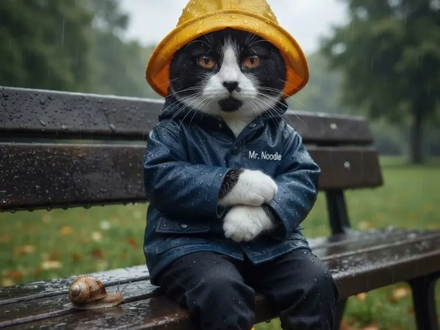 Bestens gerüstet für das nächste Pfützen-Abenteuer! ☔