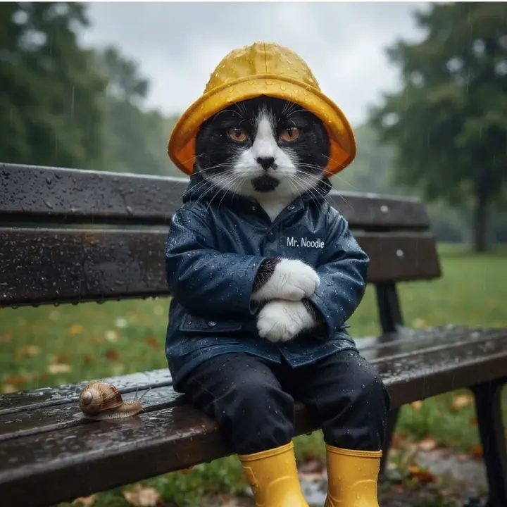 Bestens gerüstet für das nächste Pfützen-Abenteuer! ☔