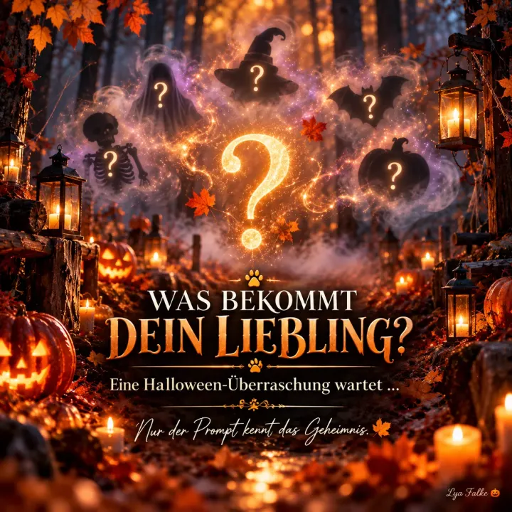 🎃 HALLOWEEN-ÜBERRASCHUNG FÜR DEIN HAUSTIER 🐾