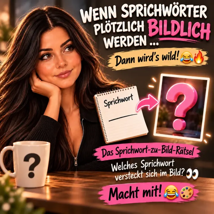 Wenn Sprichwörter Bildlich werden