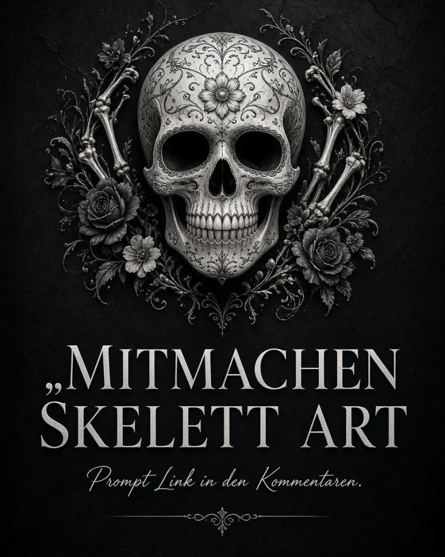 Skelett Art