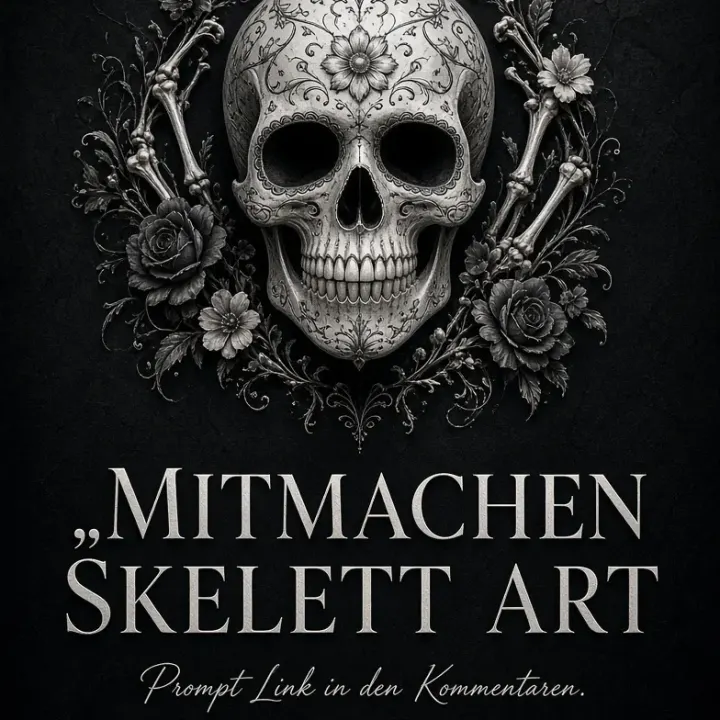 Skelett Art