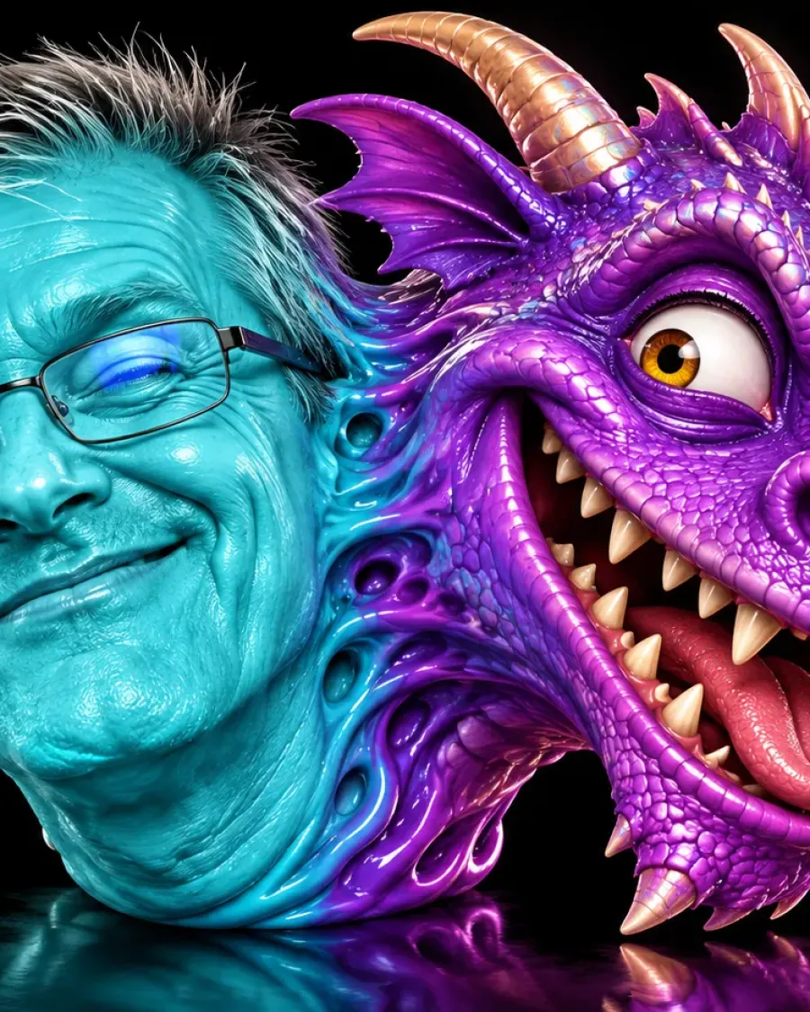 Two heads, one crazy thought