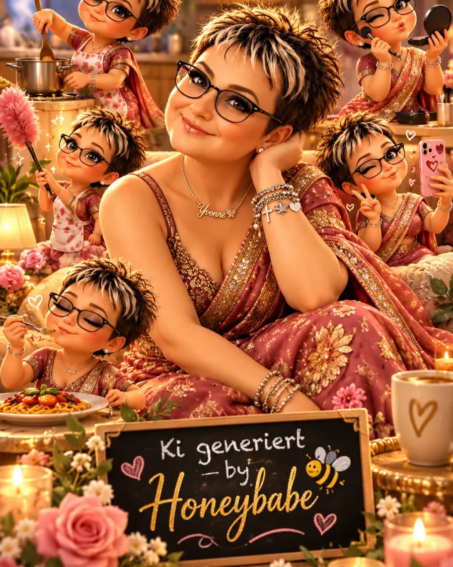 3D-Animationsillustration im süßen Märchenhaften stil