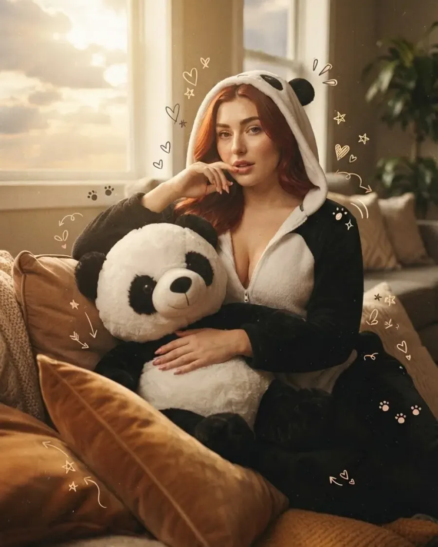 Cinematic Portrait in Animal Onesie