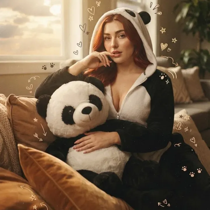 Cinematic Portrait in Animal Onesie
