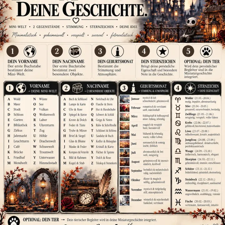 DEINE MINIATUR DEINE GESCHICHTE