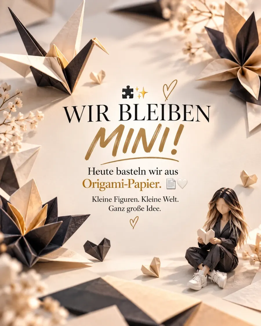 Achtmal ich – meine kleine Origami-Welt