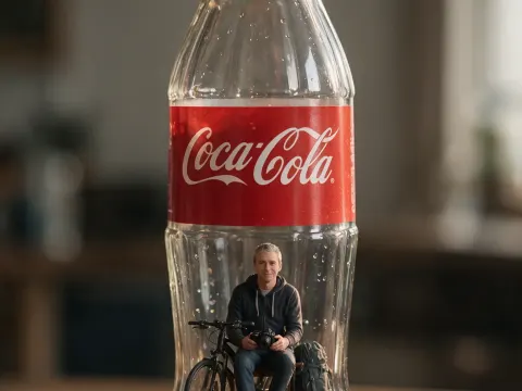 Mini in a bottle