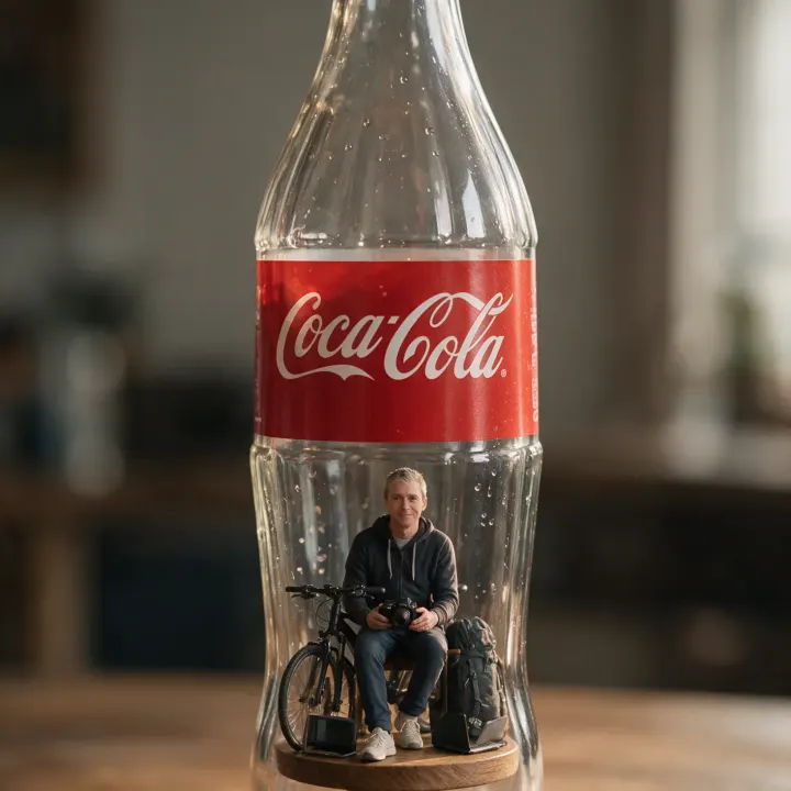 Mini in a bottle