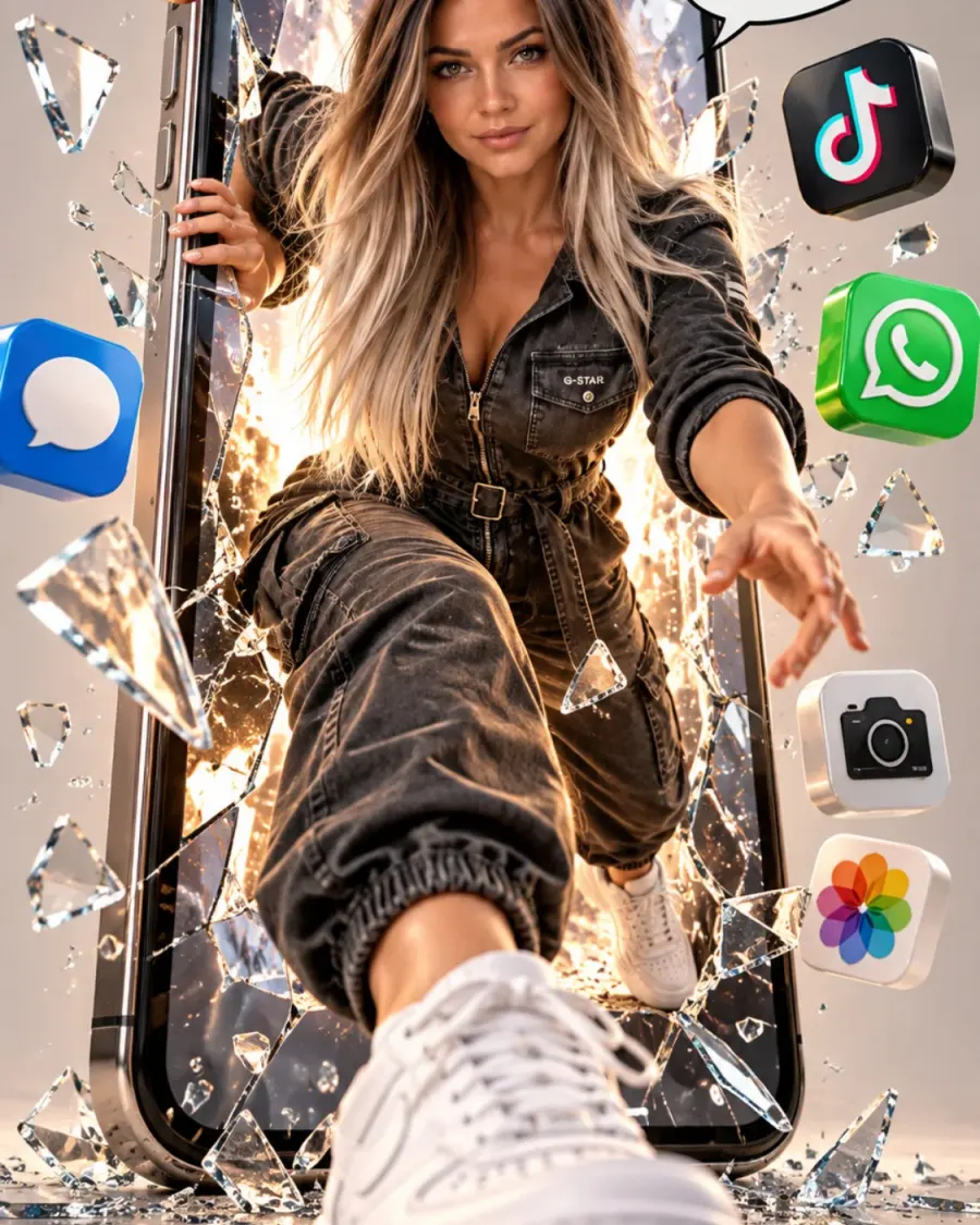 💥 HUCH … BIN DURCHGEBROCHEN! 🤣📱