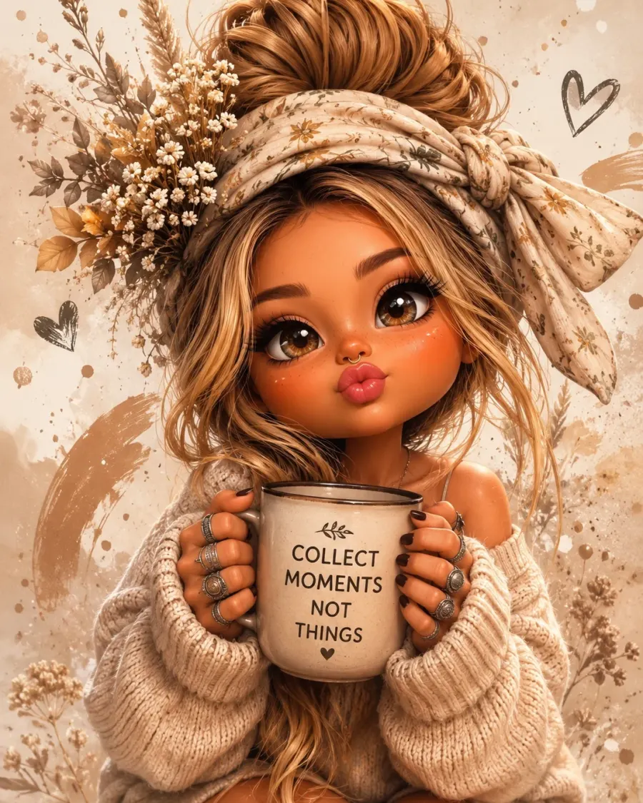 🤎 Coffee, Kisses & Cozy Vibes