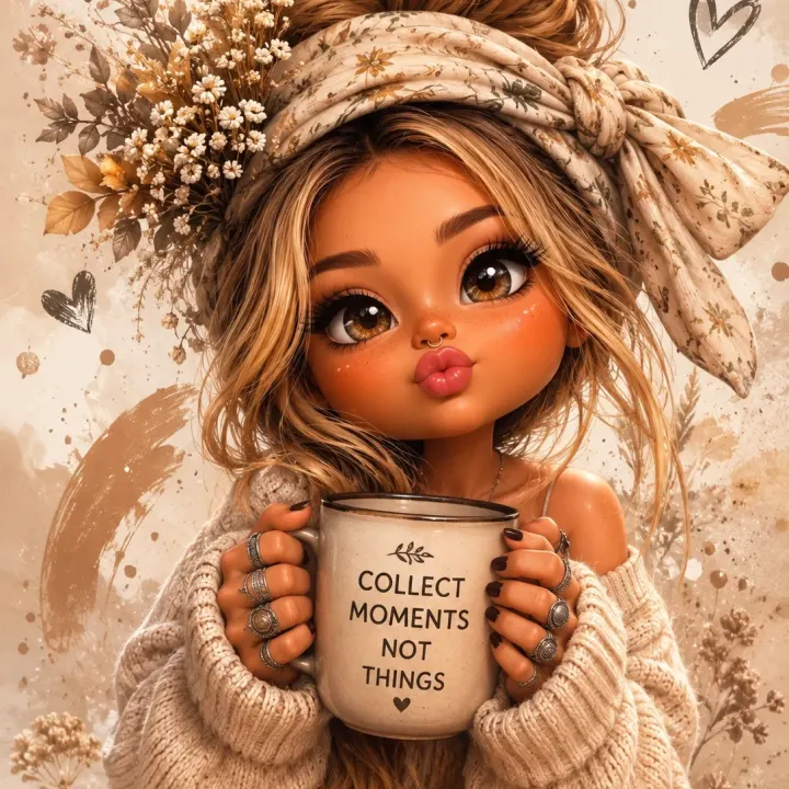 🤎 Coffee, Kisses & Cozy Vibes