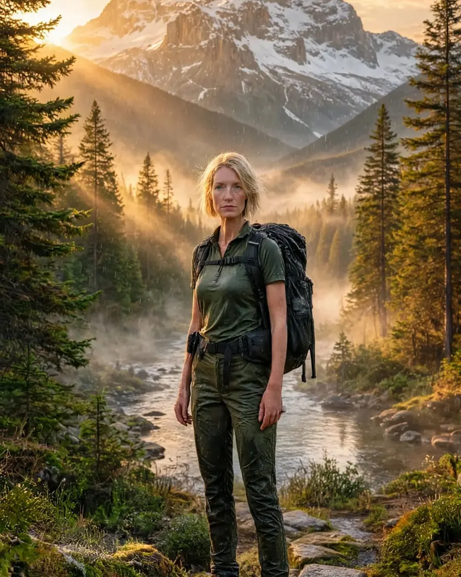 Alpine Wanderung