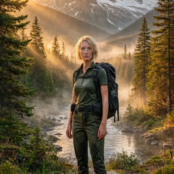 Alpine Wanderung