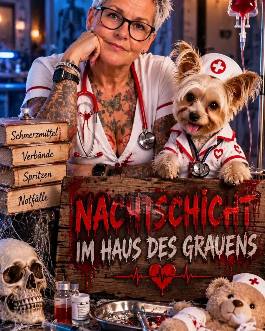 NACHTSCHICHT IM HAUS DES GRAUENS 🩸🏥