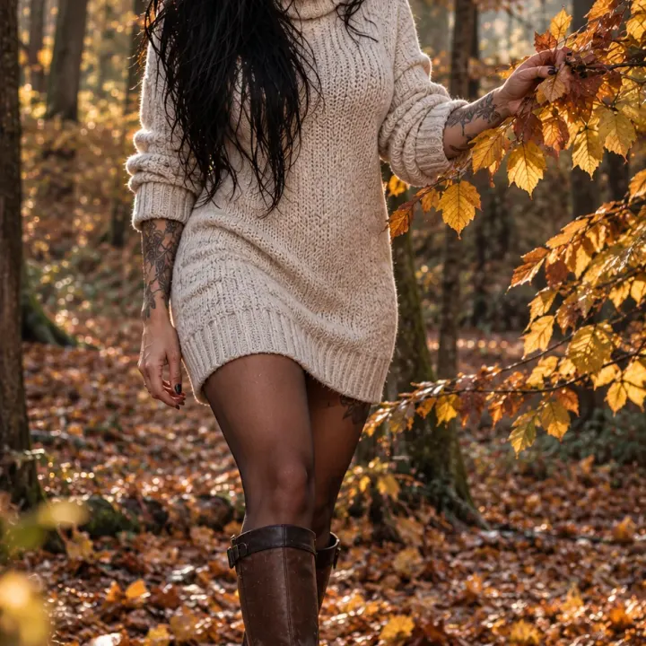 Herbstspaziergang im Goldenen Wald