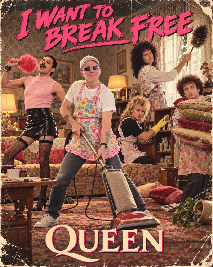 🎶 I WANT TO BREAK FREE! 🎶