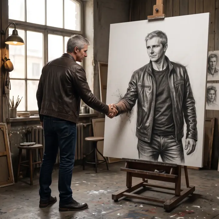 THE ENCOUNTER WITH ONE'S OWN WORK OF ART