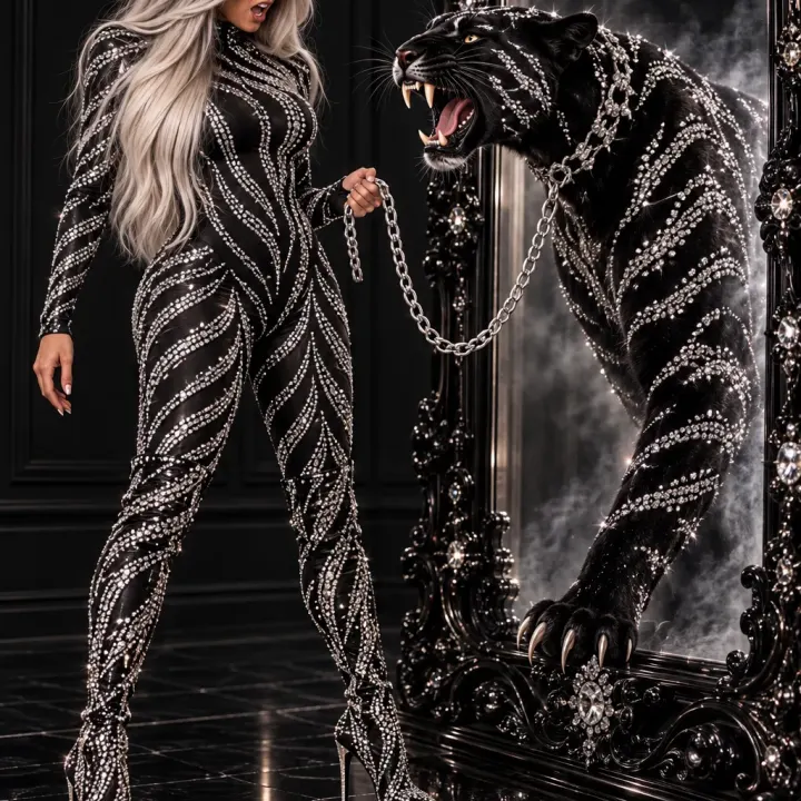 Wenn das Spiegelbild die Ketten sprengt... 🖤