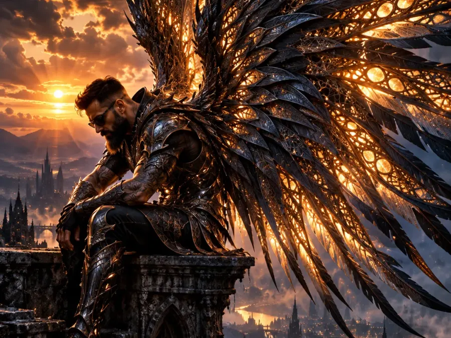 🪽 DARK FANTASY: Der geflügelte Himmelskrieger