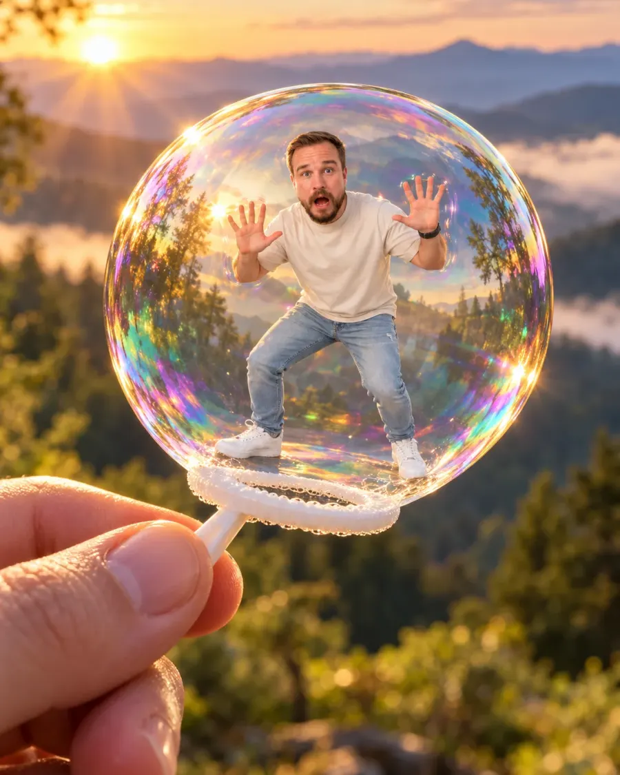 Gefangen in der Seifenblase