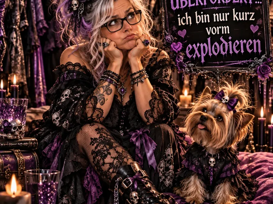 ICH BIN NICHT ÜBERFORDERT! 🥀🖤