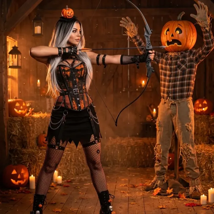PUMPKIN PANIC WER TRIFFT DEN KÜRBIS