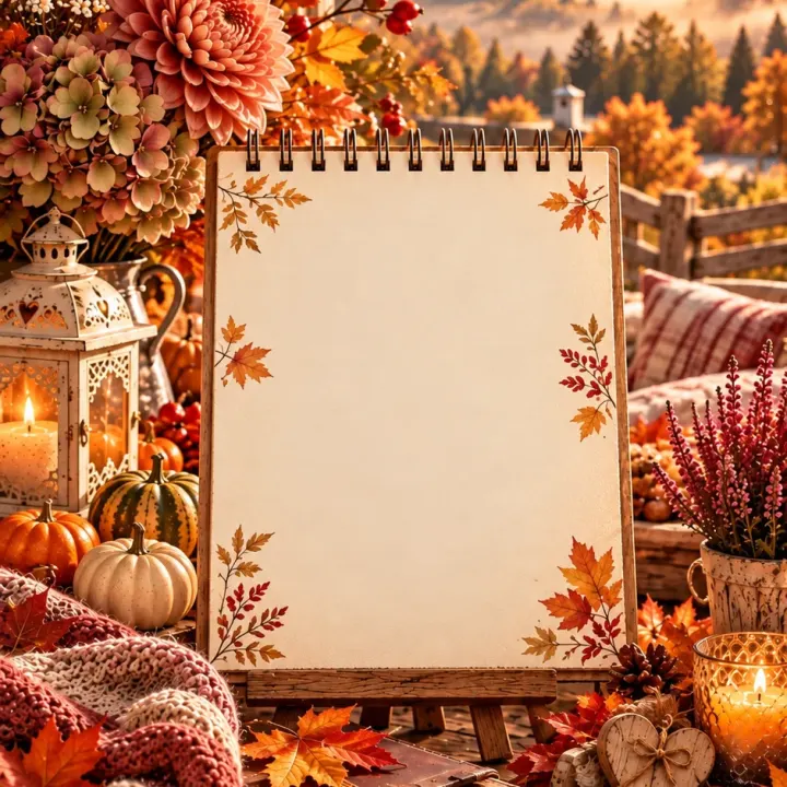 Herbstzauber im goldenen Morgenlicht 🍂