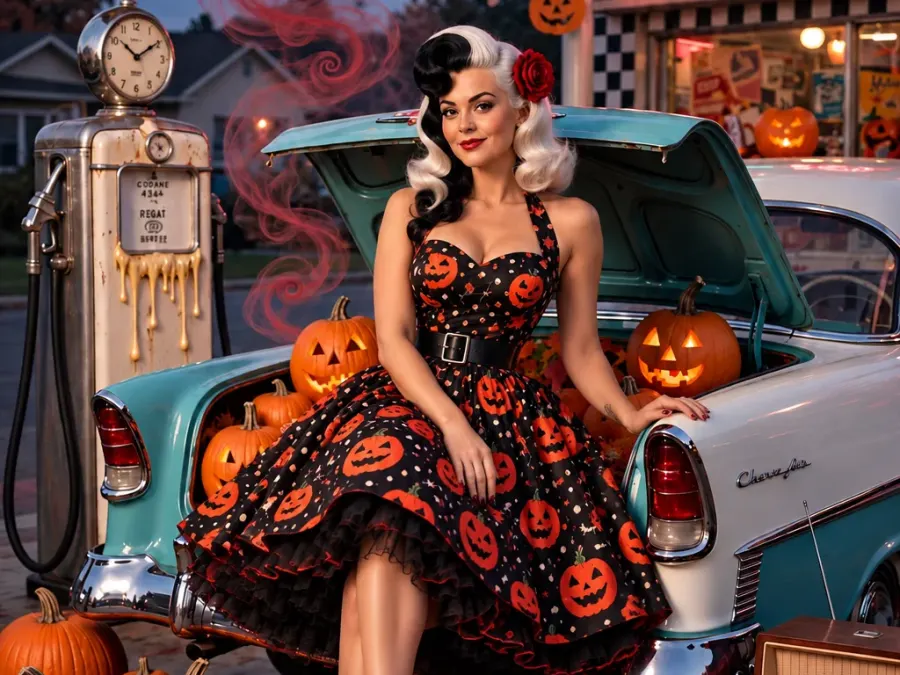 1958 ROCKABILLY PSYCHEDELIC HALLOWEEN · SURPRISE DICE