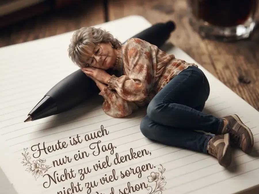 Heute ist auch nur ein Tag (angelehnt an den Spruch im Bild)