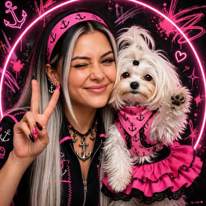 Pink Punk Besties