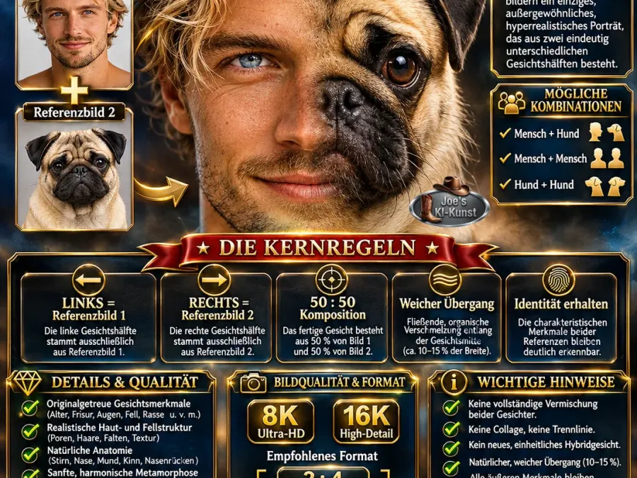 # 🧬 ZWEI SEELEN – EIN GESICHT