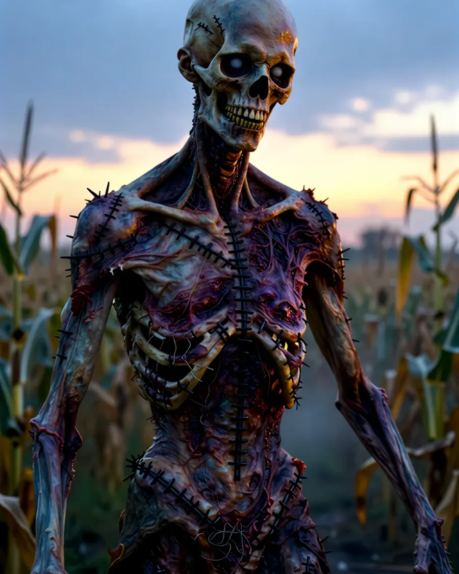 Zombie im Mais