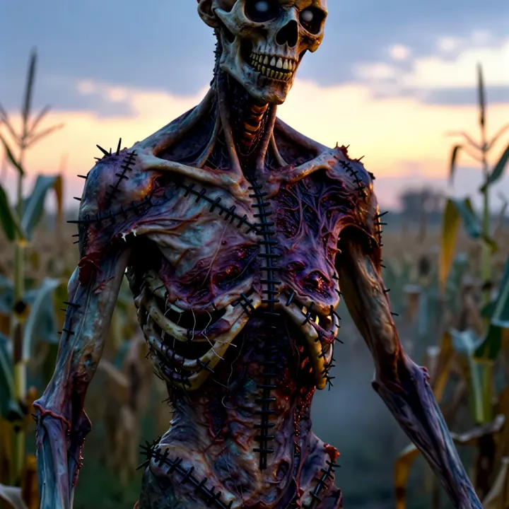 Zombie im Mais